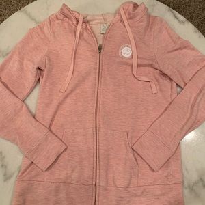 Ivory Ella Zip Up Hoodie